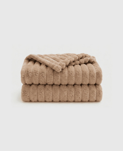 Striped Fleece Blanket