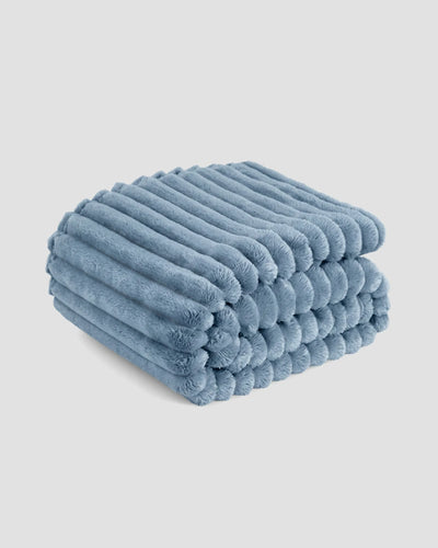 Striped Fleece Blanket
