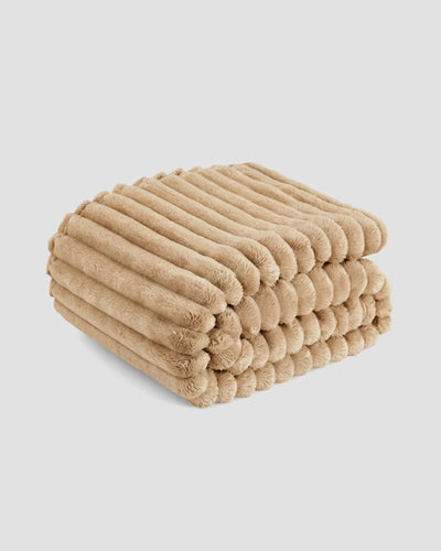 Striped Fleece Blanket