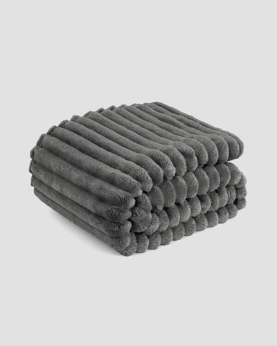Striped Fleece Blanket