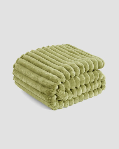 Striped Fleece Blanket