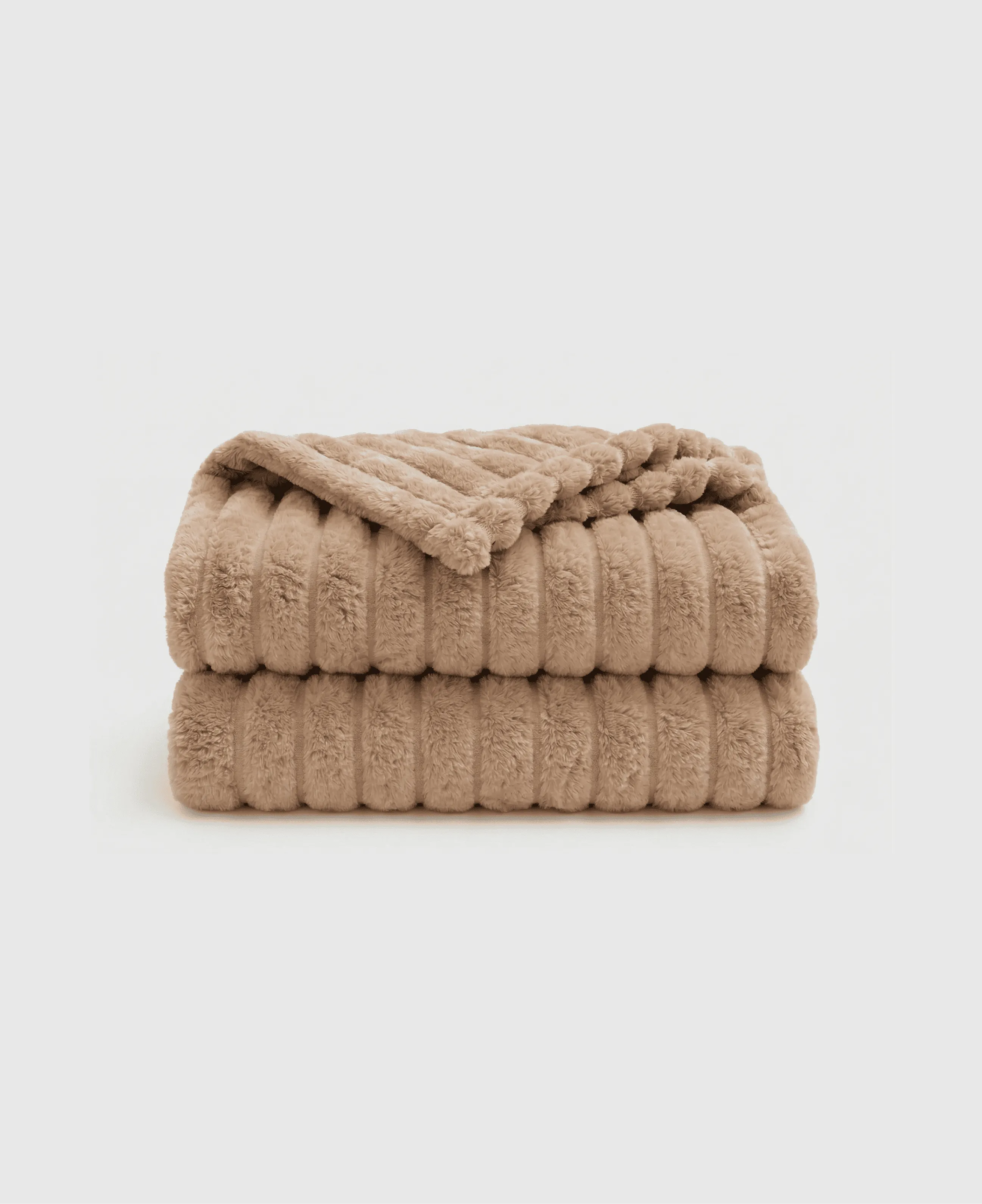 Striped Fleece Blanket