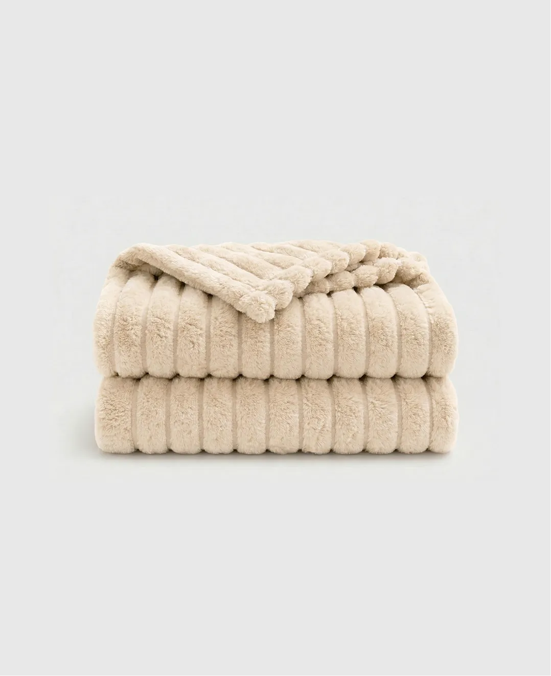 Striped Fleece Blanket