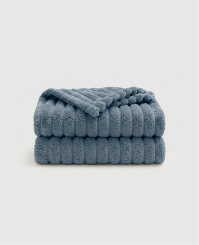 Striped Fleece Blanket